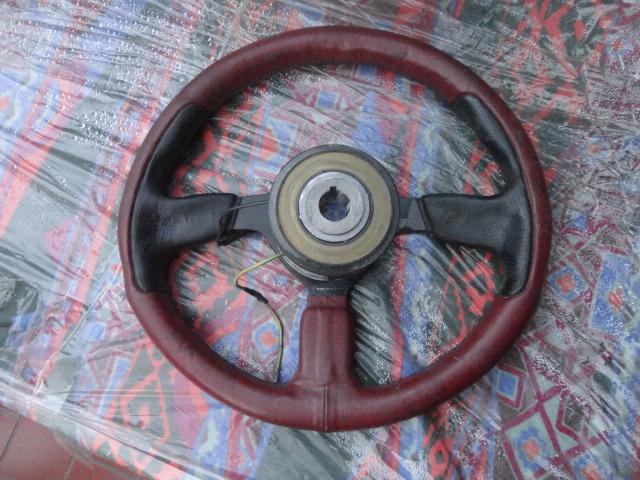 Preview of the first image of Leather steering wheel sport version Ferrari 348.