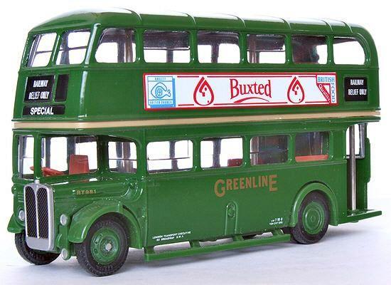Preview of the first image of SCALE MODEL BUS: GREEN LINE POST-WAR AEC RT.