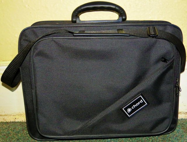 Preview of the first image of LAPTOP STORAGE BAG IN THE COLOURE BLACK.
