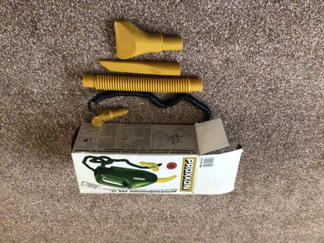 Image 2 of 12 VOLT CAR VACUUM CLEANER WITH THREE ATTACHMENTS