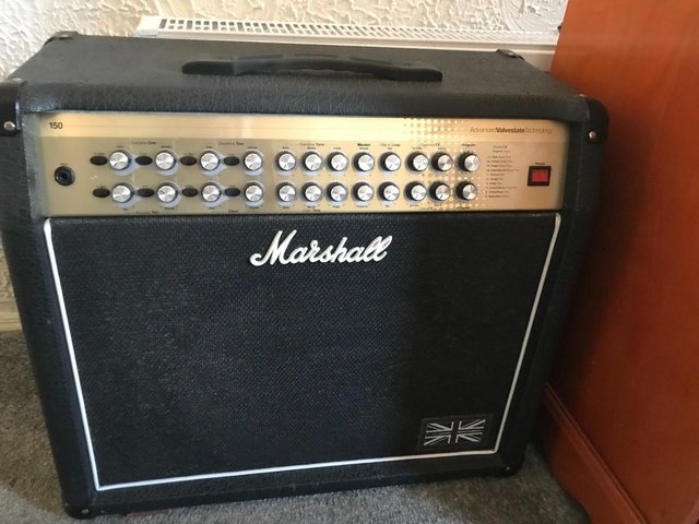 Preview of the first image of Marshall AVT150X Advance Valvestate & 6 way foot controller.
