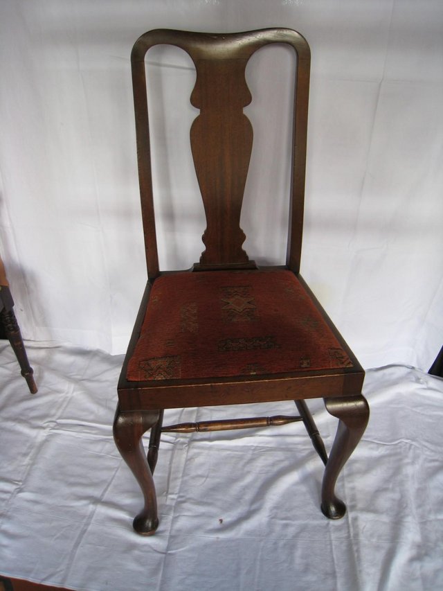 Image 2 of Mahogany Dining Chairs (4)
