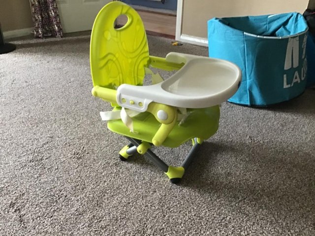 Preview of the first image of Children’s travel Dinner chair.