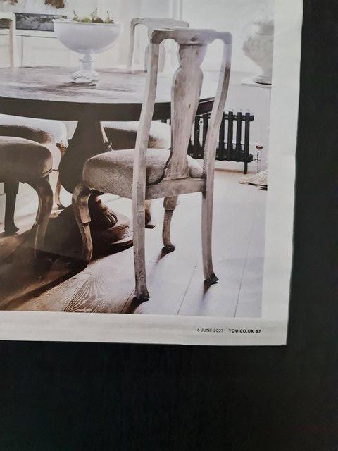 Preview of the first image of Mahogany Dining Chairs (4).