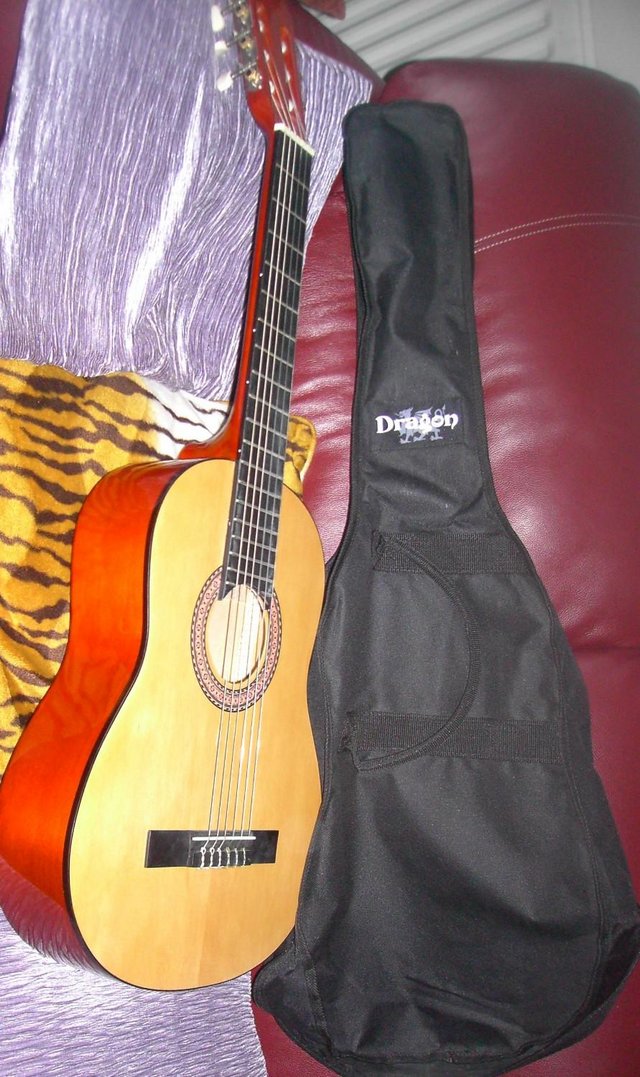Image 2 of JHOHNNY BROOK ACOUSTIC GUITAR WITH GIG BAG