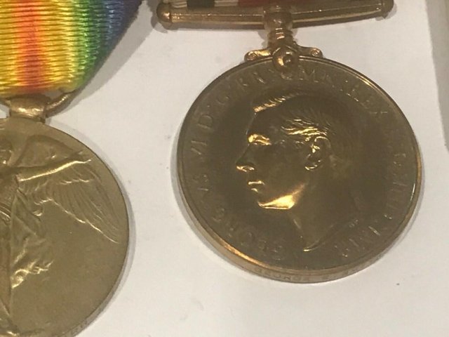 Image 2 of Genuine WW1 pair of medals and later Special Constabulary Se