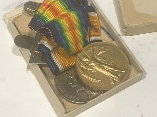 Image 4 of Genuine WW1 pair of medals and later Special Constabulary Se