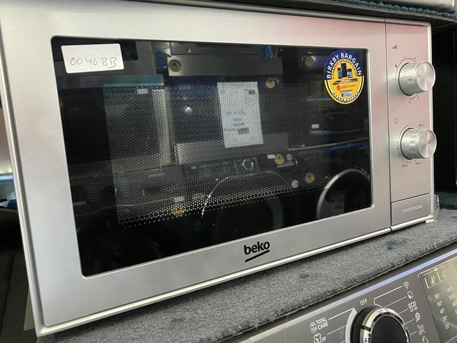 Image 3 of BEKO 20L SILVER MICROWAVE & GRILL-700W POWER-NEW 700W