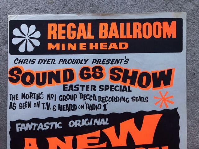Image 2 of 1968 Regal Ballroom Minehead gig poster sutherland brothers