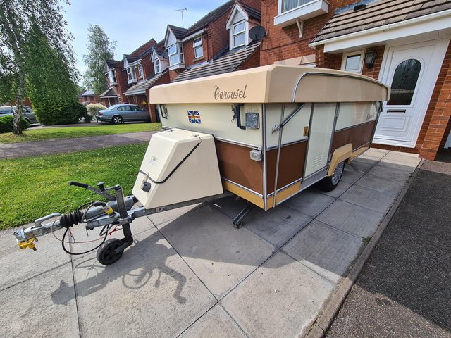 Preview of the first image of WANTED ANY FOLDING CARAVAN.