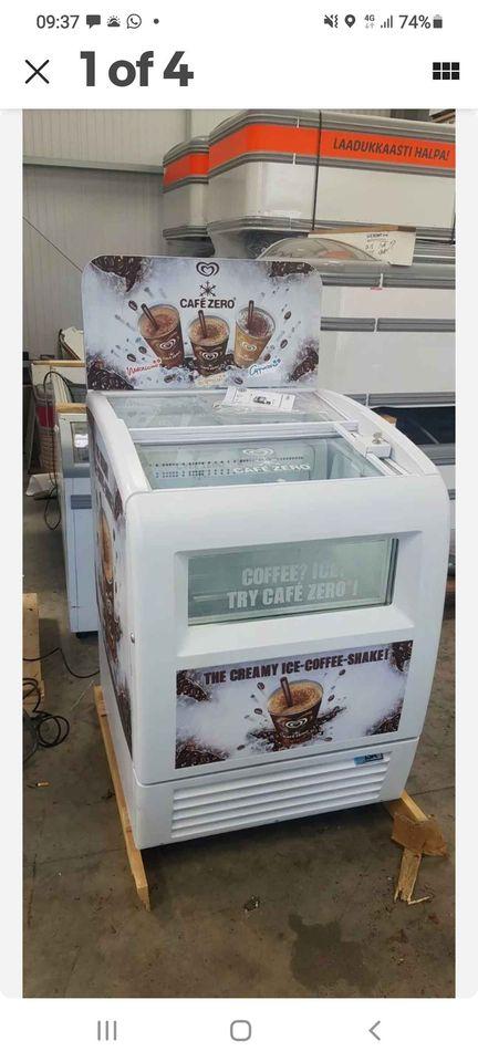 Preview of the first image of ISA COMMERCIAL SLIDING GLASS ICE CREAM FREEZER-NEW-.