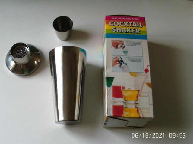 Preview of the first image of 18-10 Stainless Steel Cocktail Shaker.