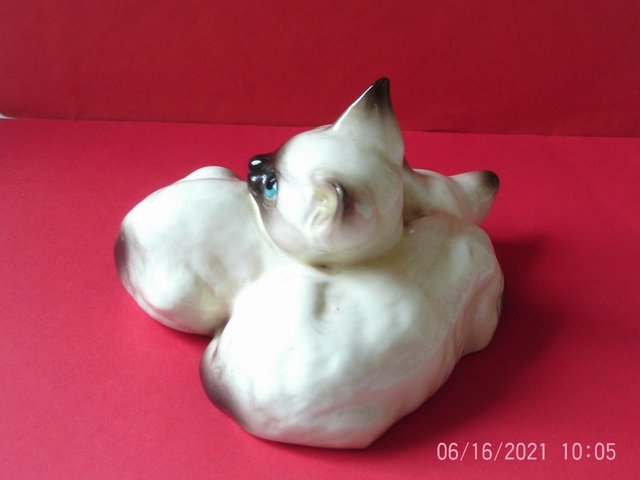 Image 3 of Beswick Siamese Kittens from the 1970s
