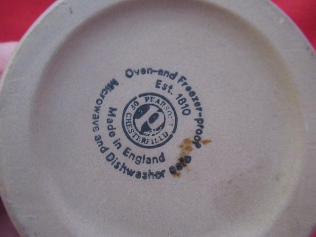 Image 3 of Pearsons of Chesterfield Lidded Cheese Dish 1970's / 1980's