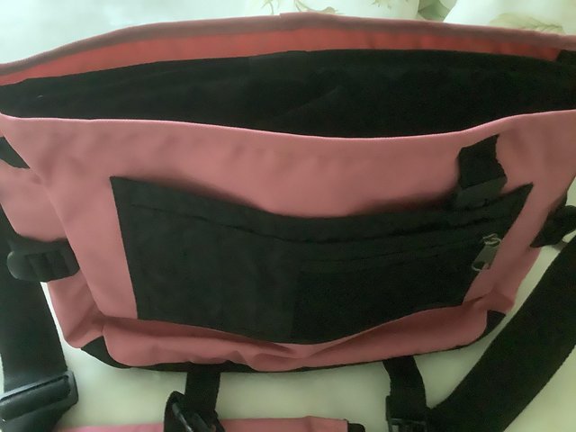 Image 2 of Laptop bag by Eastpak. Pink shoulder bag