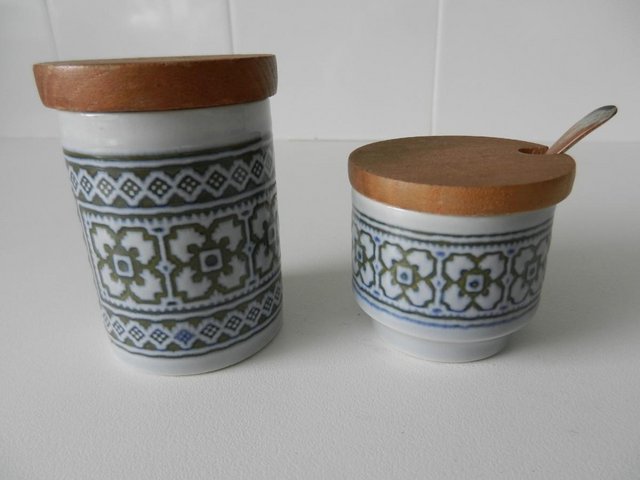Preview of the first image of HORNSEA TAPESTRY CONDIMENT COLLECTABLES.