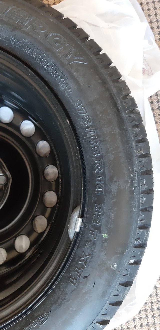 Preview of the first image of Corsa C wheel & tyre ( Brand New ).