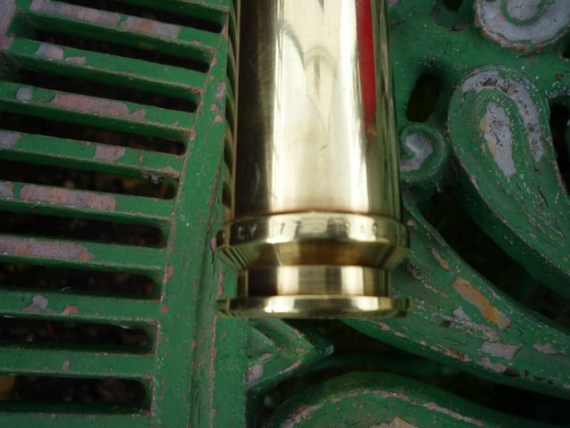 Image 2 of BRASS 30mm ADEN CANNON SHELL CASE