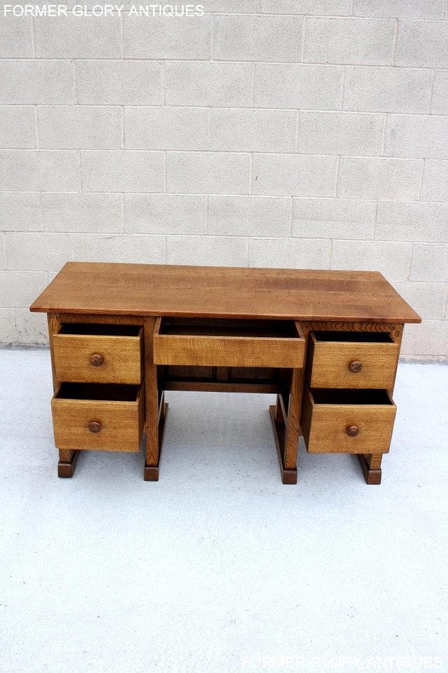 Image 63 of A RUPERT NIGEL GRIFFITHS OAK WRITING DESK TABLE LAPTOP STAND