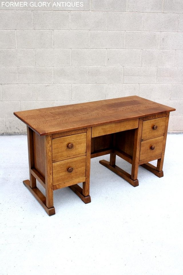 Image 72 of A RUPERT NIGEL GRIFFITHS OAK WRITING DESK TABLE LAPTOP STAND