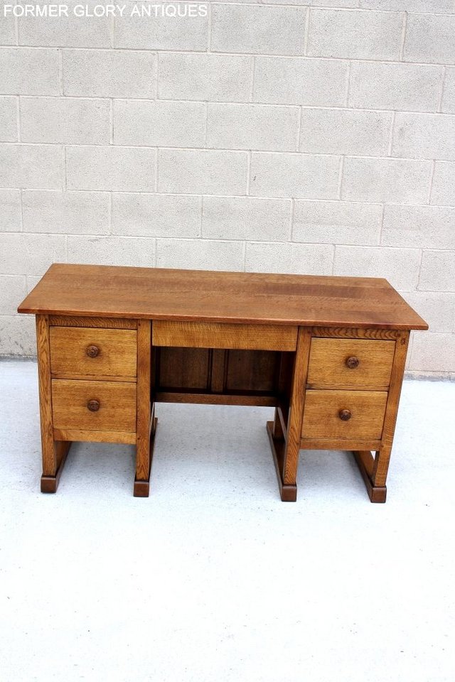 Image 95 of A RUPERT NIGEL GRIFFITHS OAK WRITING DESK TABLE LAPTOP STAND