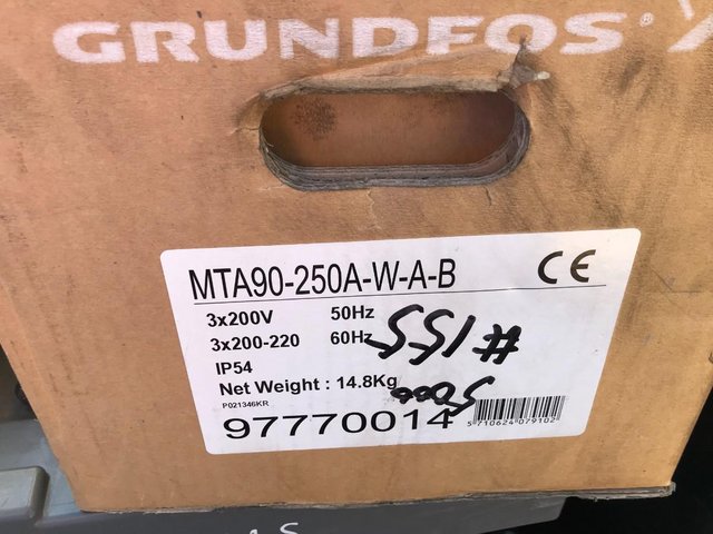Preview of the first image of Grundfos Pump - model 97770014; machine clean/fountain, new.