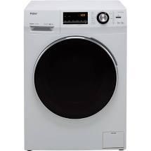 Preview of the first image of HAIER 8KG WHITE WASHER-1400RPM-AUTO WEIGHT-DIRECT MOTION.