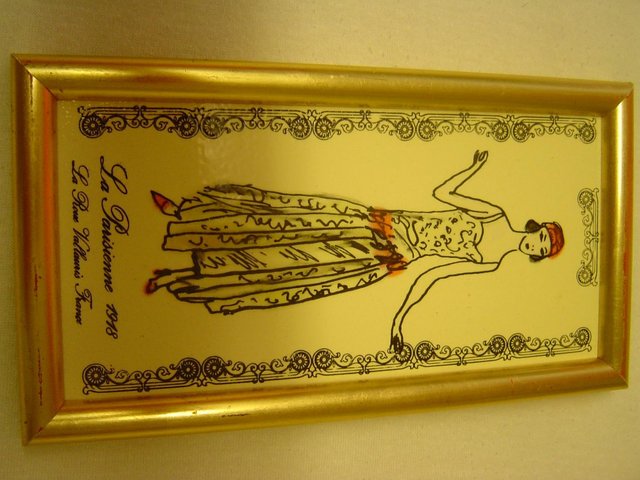 Image 2 of Parisienne Lady in Golden Coloured Frame