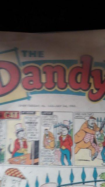 Preview of the first image of 03/07/1965 dandy comic good condition.
