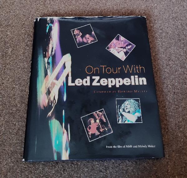 Preview of the first image of On Tour With Led Zeppelin - Compiled By Howard Mylett   BX30.
