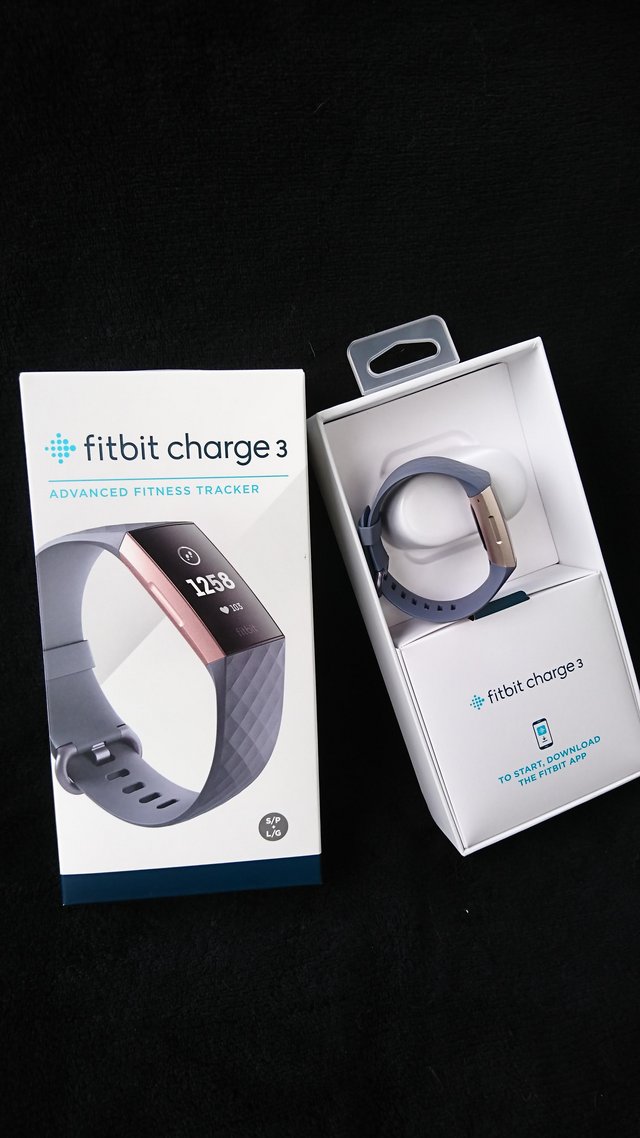 Preview of the first image of Fitbit Charge 3 fitness tracker.