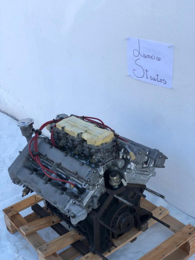 Image 3 of Lancia Stratos engine