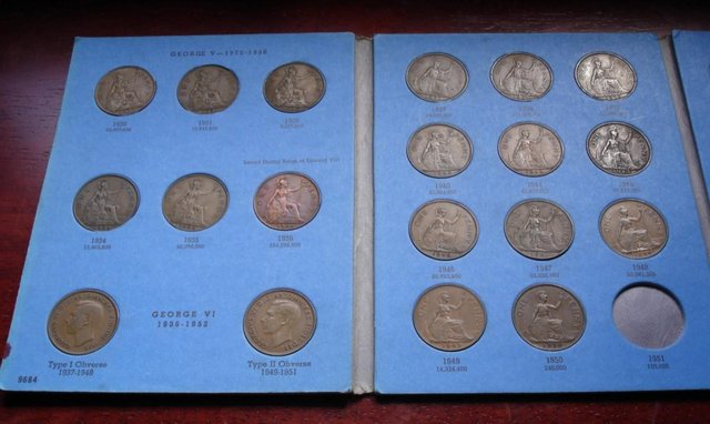 Image 3 of WHITMANS FOLDER OF OLD PENNIES
