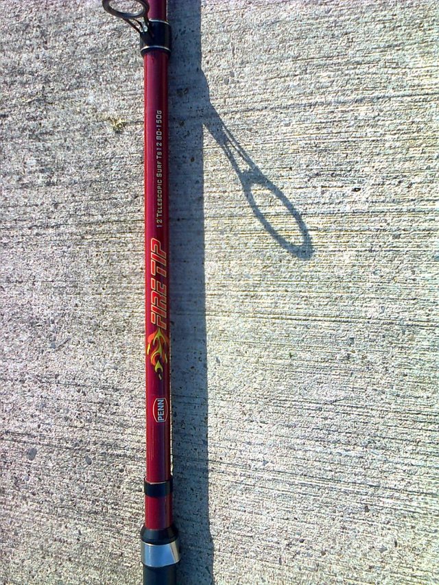 Preview of the first image of Rod, Fishing rod, Pen Fire Tip 12' Telescopic, Surf/beach TS.