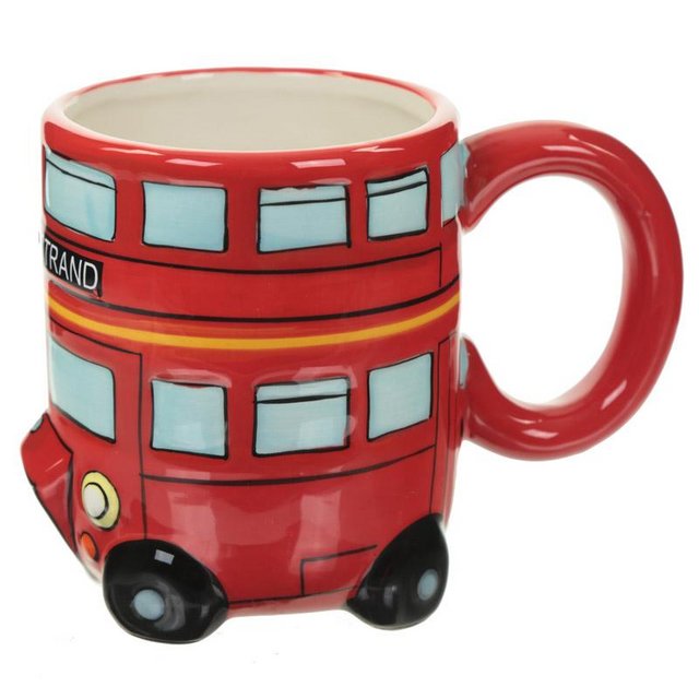 Image 2 of Fun Novelty Routemaster Red Bus Mug. Free uk postage