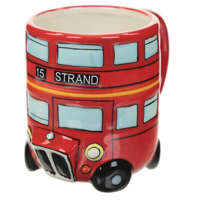Image 3 of Fun Novelty Routemaster Red Bus Mug. Free uk postage