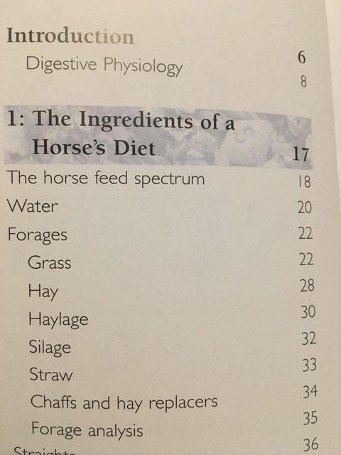 Image 4 of The Horse's Nutrition Bible would help a student