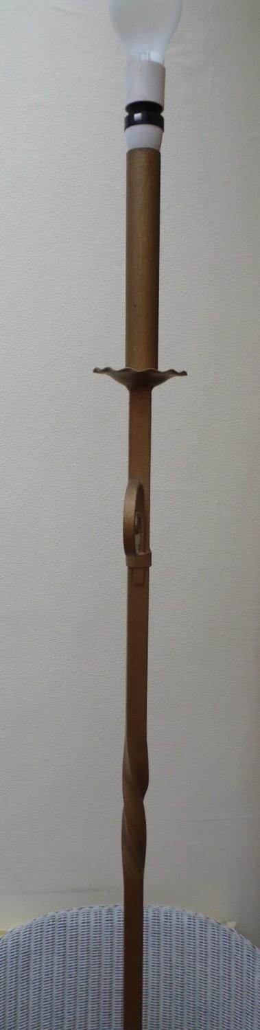 Image 3 of Standard Lamp Base - wrought iron