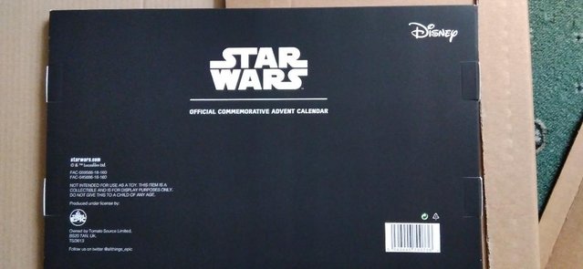 Image 3 of Star Wars Official Commemorative Coin Advent Calendar - New