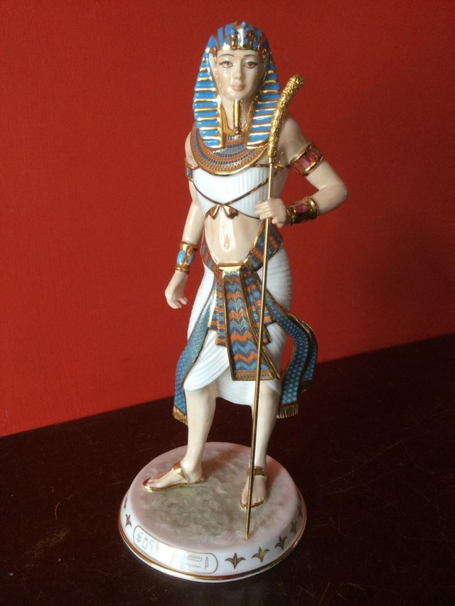 Preview of the first image of Wedgwood Egyptian Royal figurines.