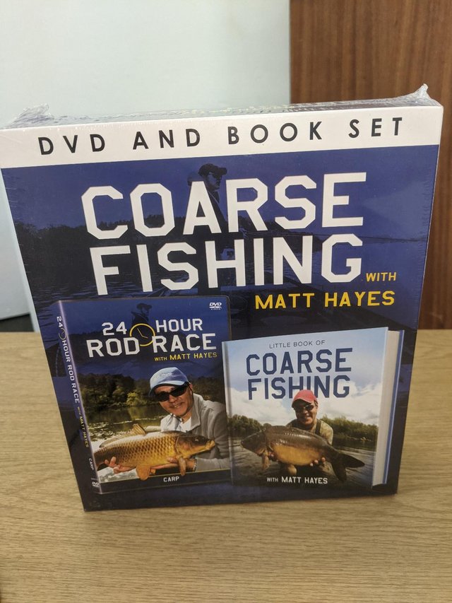 Preview of the first image of Matt Hayes Couse Fishing Box set upopened.