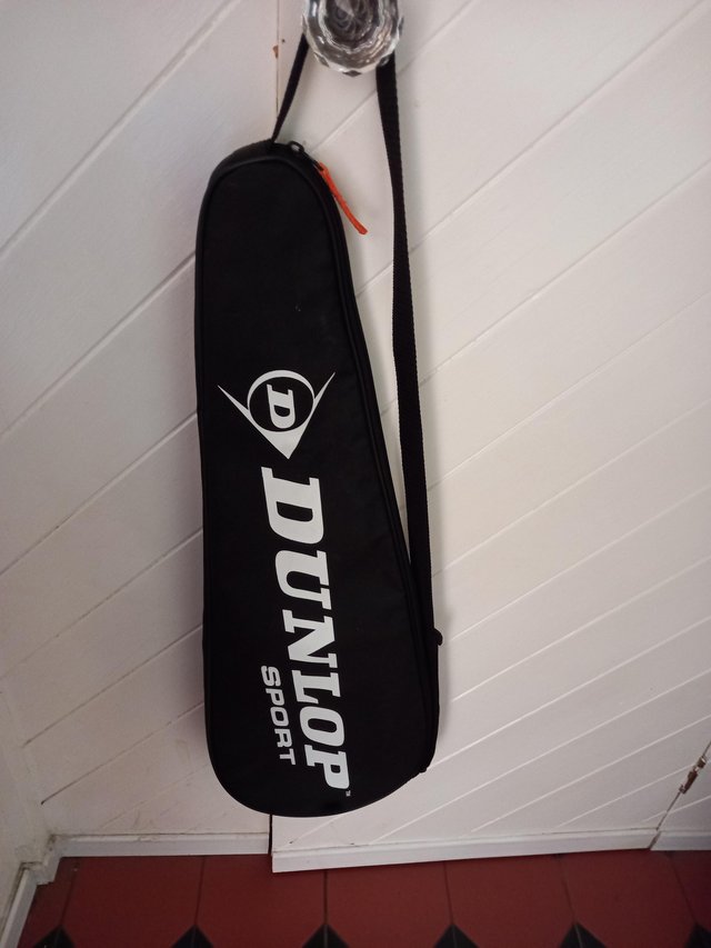 Preview of the first image of Squash racquetDunlop. Hardlyused.