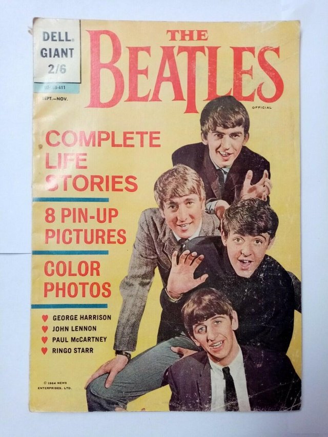 Preview of the first image of The Beatles 1964 UK Comic 2/6d Rare.