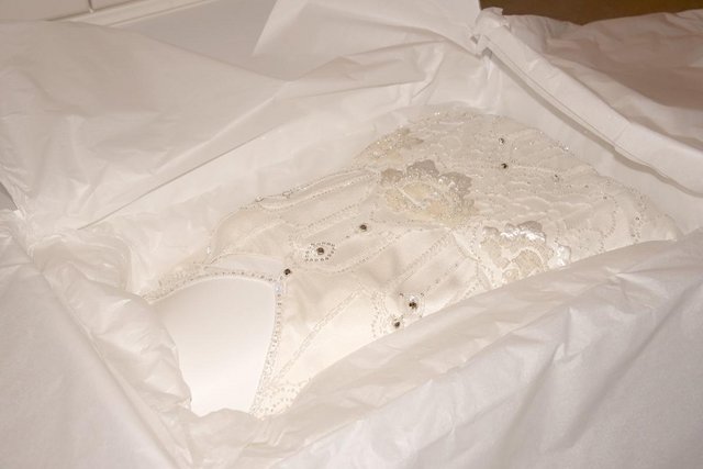 Image 3 of JENNY PACKHAM EDEN WEDDING DRESS IN IVORY SIZE 10