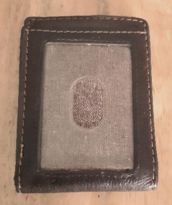 Image 2 of Mens Brown Leather Card Holder By Fossil    BX31