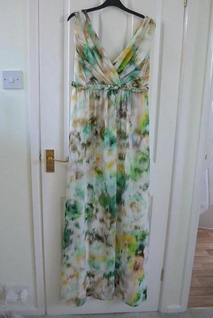 Preview of the first image of Beautiful NEW Ariella London Kimberley Maxi Dress.Size 12.
