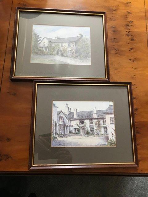 Image 3 of 4 wall hanging pictures ; Beatrix Potter & John Constable