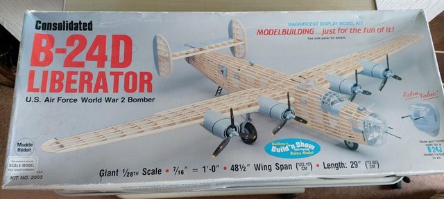 Image 2 of B-24D Liberator Kit model kit