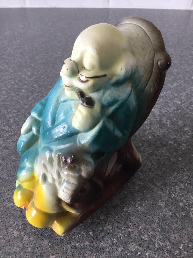 Image 3 of Money box - Old man in rocking chair
