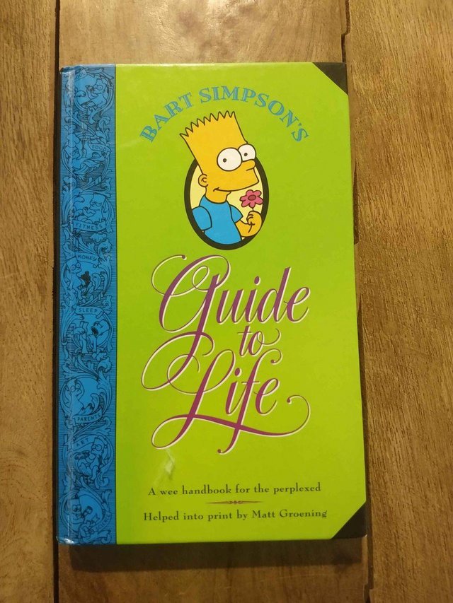 Preview of the first image of Bart Simpson’s Guide to Life: A Wee Handbook for the Perplex.